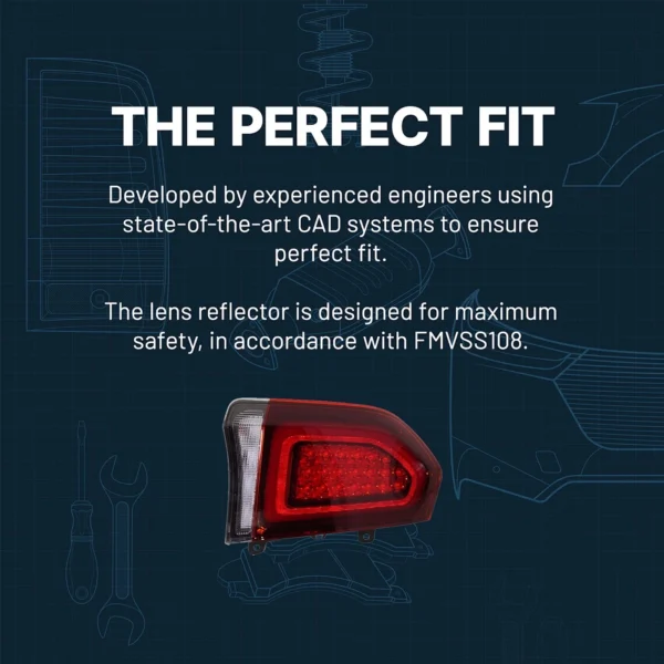 Tail Light Passenger Side Outer Lexus RX350