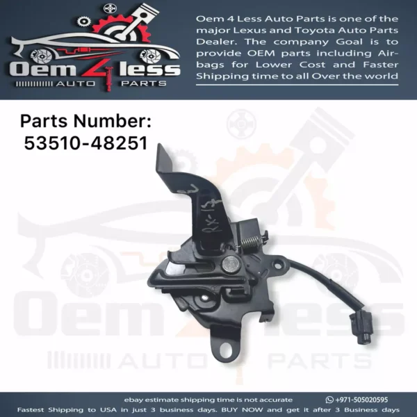 Lexus RX350 Hood Latch