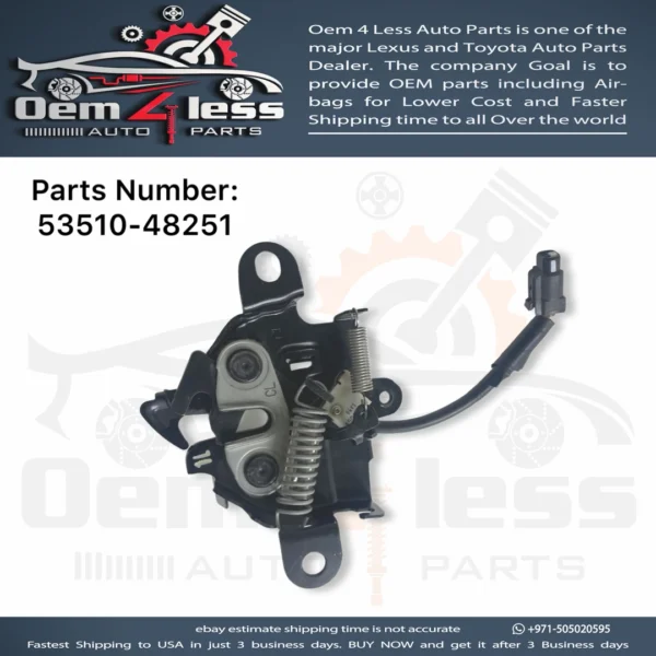 Lexus RX350 Hood Latch Replacement