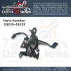 Lexus RX350 Hood Lock Mechanism