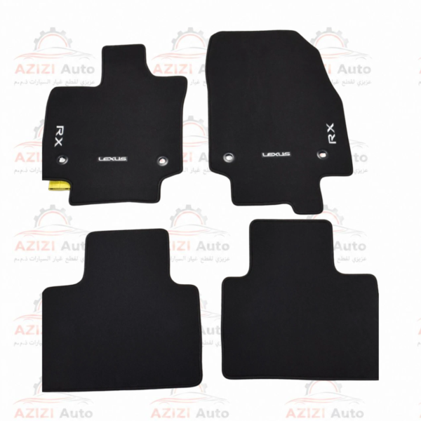 Lexus RX Floor Mats 2023–2025 | OEM 4PC Set Lexus RX Floor Mats 2023–2025 | OEM 4PC Set