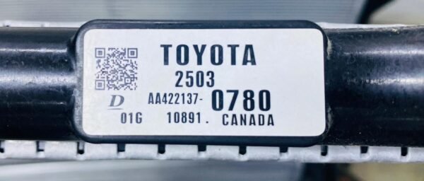 WhatsApp Image 2026-05-20 at 9.50.29 PM (3) 16550-F0030 Lexus RX500h Auxiliary Radiator OEM