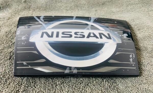 OEM 62890-6FL0A Front Grille Emblem with Radar Compatibility for 2017–2020 Nissan Rogue Luxury Models